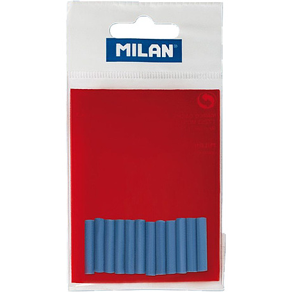 Ластик сменный для ручки "Milan", 12 шт, синий