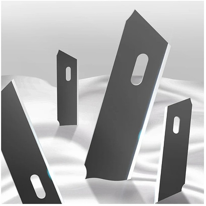 Нож строительный Deli HS HT4007L, 80x25 мм, Soft Touch, зеленый - 6