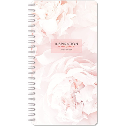 Книга алфавитная "Цветы. For inspiration", А5, 80 листов, разноцветный