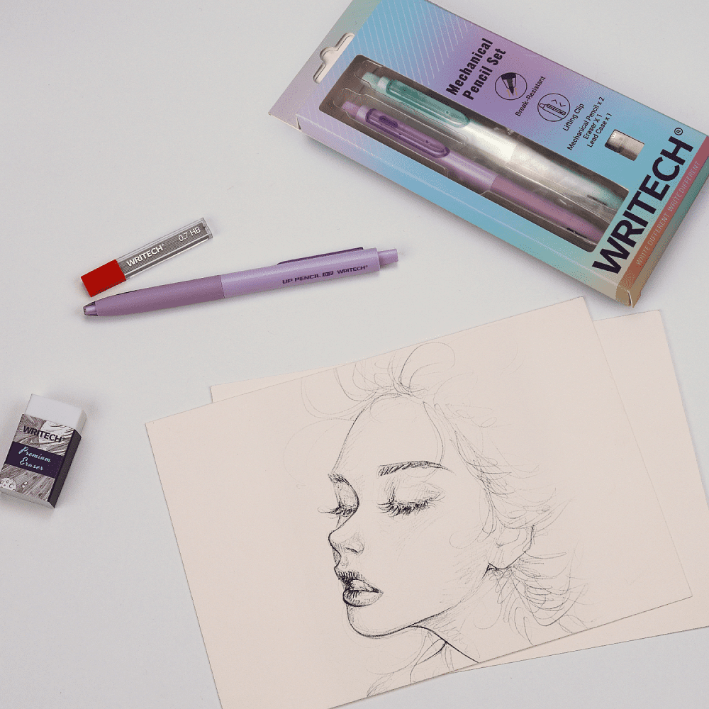 Карандаш автоматический "Space Up", 0.5 мм, зеленый - 3