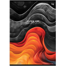 Тетрадь "Paper art", А4, 96 листов, клетка, ассорти