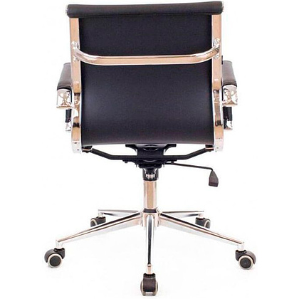 Кресло для руководителя EVERPROF "Leo", экокожа, металл, черный - 3