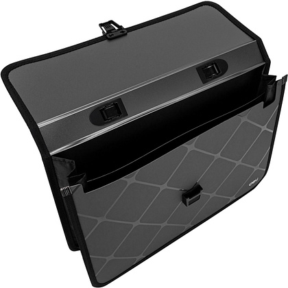 Портфель на 2 деления Deli, пластик, 2, ассорти - 2