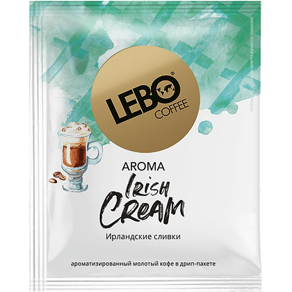 Кофе в дрип-пакетах "Lebo. Irish Cream" с ароматом ирландских сливок, 6 шт x 10.5 г - 3