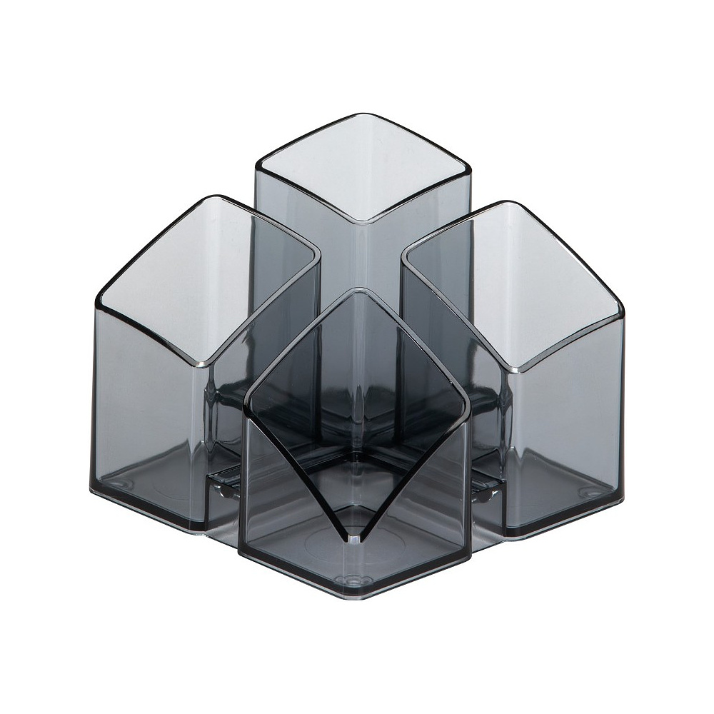 Подставка для канцелярских мелочей "Scala", прозрачно-серый