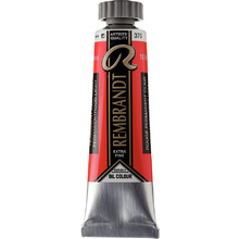 Краски масляные "Rembrandt", 370 красный светлый прочный, 15 мл, туба