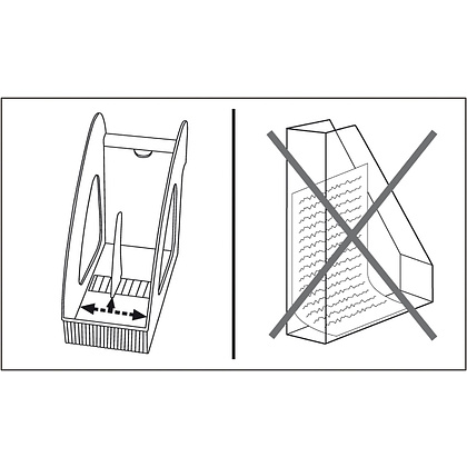 Модуль для бумаги вертикальный "Galaxy", черный - 3