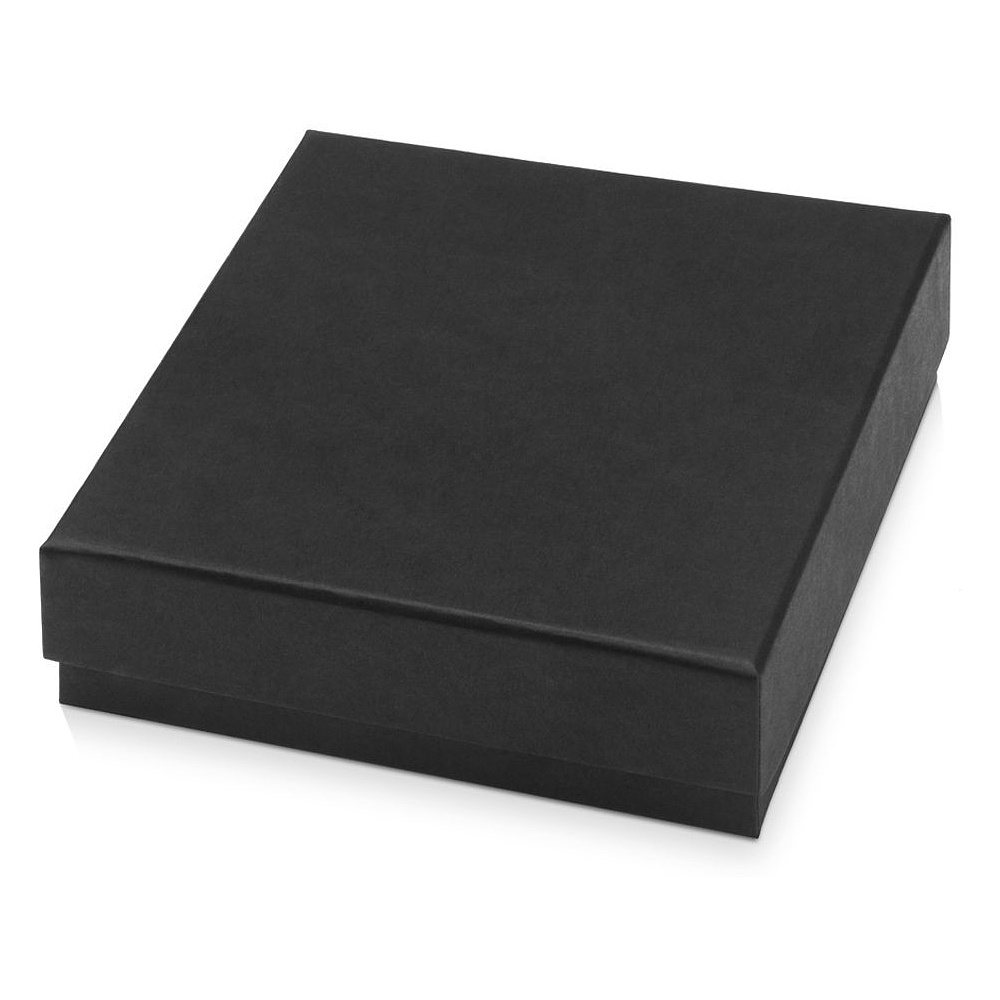Коробка подарочная "Smooth M" для ручки и блокнота A6, черный