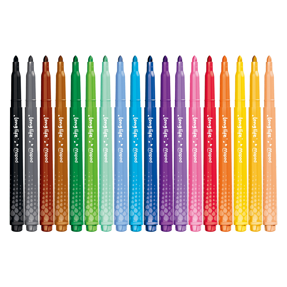 Фломастеры "Color Peps Long Life", 18 шт - 2