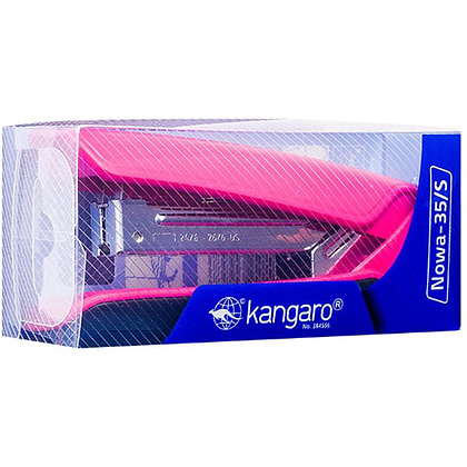 Скобосшиватель "Nowa-35/S", № 24/6, 26/6, 25 листов, розовый - 2