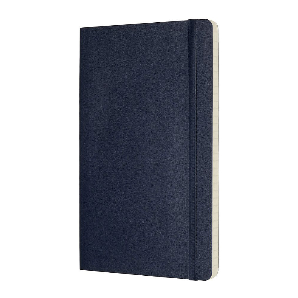 Блокнот "Classic Soft Large", А5, 96 листов, линейка, синий сапфир - 2
