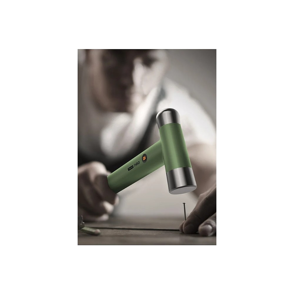 Набор ручного инструмента Deli HS, 8 предметов, Soft Touch, зеленый - 11