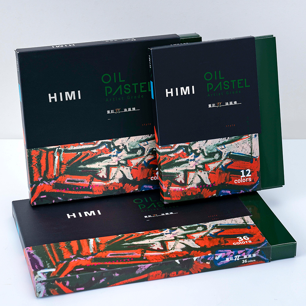 Пастель масляная Himi "π Series", 24 цвета - 9