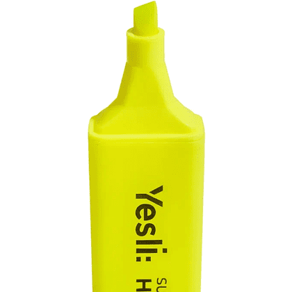 Маркер текстовый "Yesli:", желтый - 5