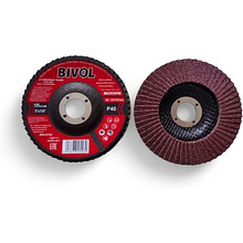 Круг лепестковый торцевой BIVOL, Р40 