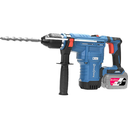Аккумуляторный перфоратор DongCheng DCZC02-28 (TYPE H2K), 20 В, 3.5 Дж, без АКБ, З/У 4 А