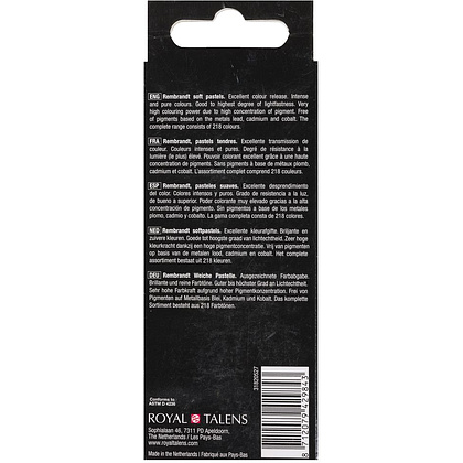 Набор мягкой пастели "Rembrandt Half Pastel", 5 цветов, охры - 4