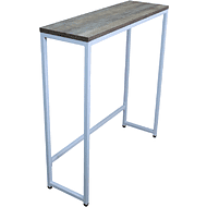 Стол консольный RION ALLERD, белый муар, Австралийское дерево