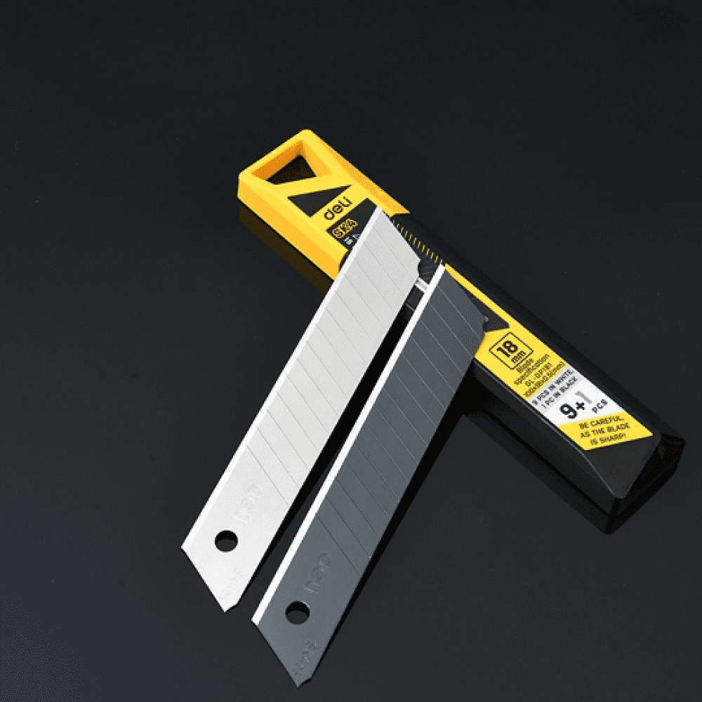 Лезвия сменные Deli YS EDL-DP181, 18 мм, 10 шт. - 2