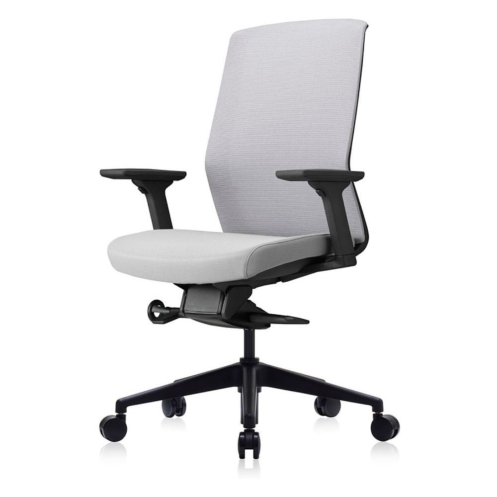 Кресло для руководителя Bestuhl "J1", сетка, ткань, пластик, серый 