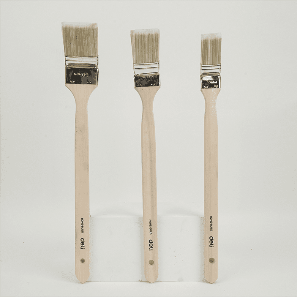 Кисть радиаторная Deli YS EDL509174, 1.5"-38 мм, искусственная щетина - 6