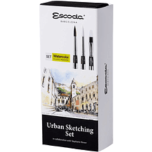 Набор кистей "Escoda. Urban sketching set"
