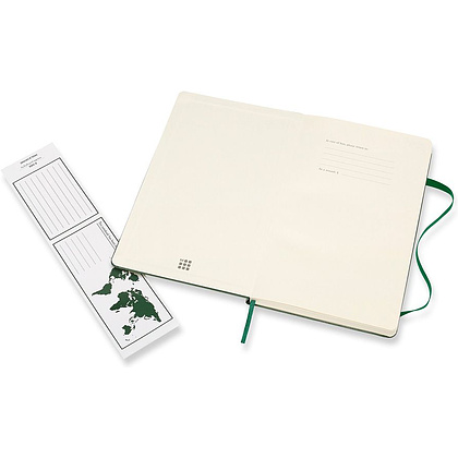 Блокнот "Classic Large", А5, 120 листов, линейка, зеленый - 3