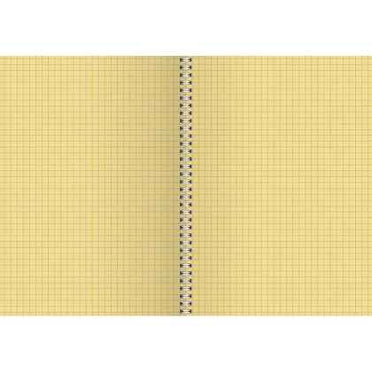 Тетрадь "Smart paper. No 4", А4, 80 листов, клетка, желтый - 2
