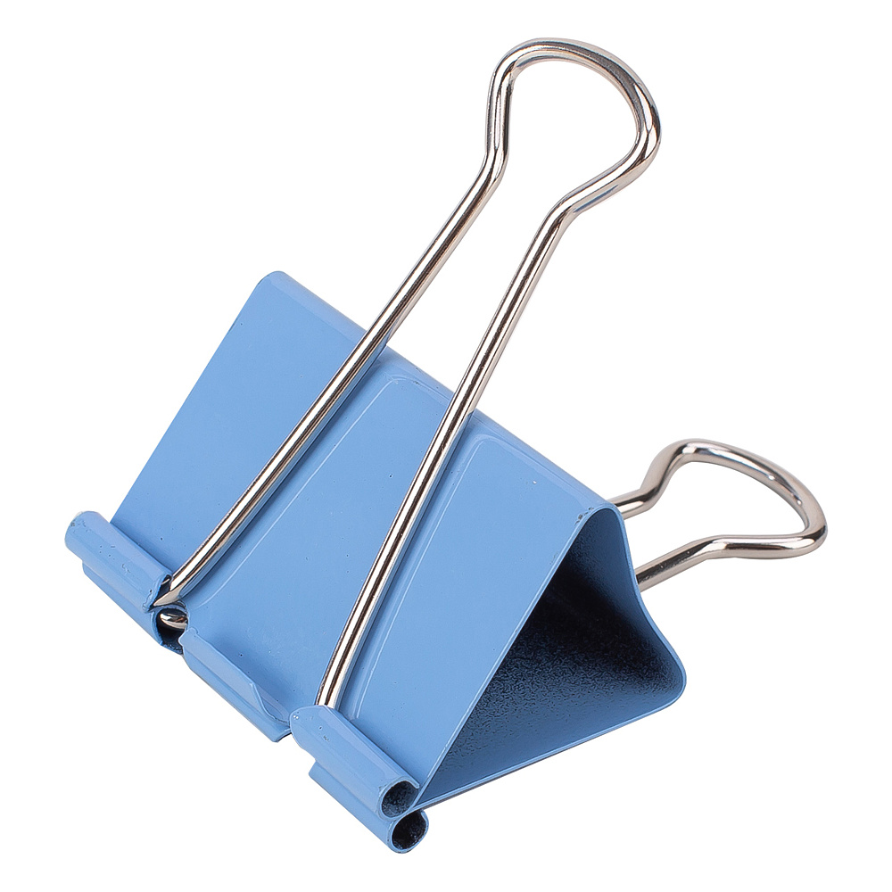 Зажим для бумаг "Deli", 41 мм, 24 штук, ассорти - 3