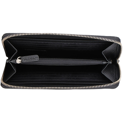 Кошелек "Classics Black", кожа, черный - 3