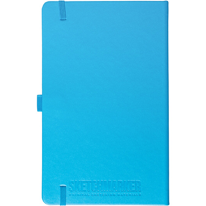 Скетчбук "Sketchmarker", 9x14 см, 140 г/м2, 80 листов, синий неон - 7