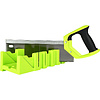 Стусло с ножовкой Deli GS EDL580900, 22.5°/45°/90°, 13 TPI, 300 мм, черный, зеленый - 2