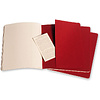 Блокнот "Cahier Journal Xlarge", А4, 190x250 мм, 60 л, 3 шт, клюквенный - 4