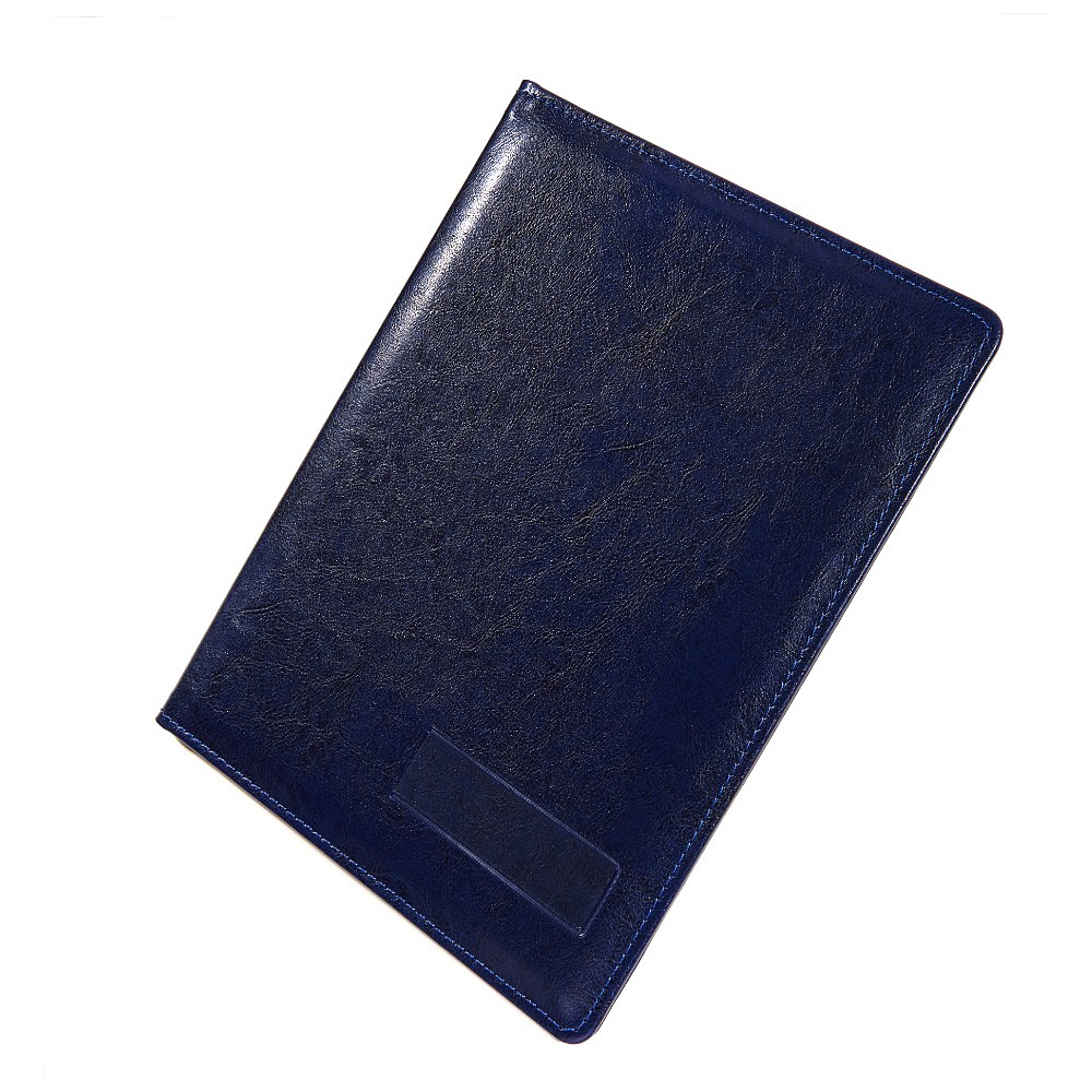 Папка на подпись, с карманом, синий - 2