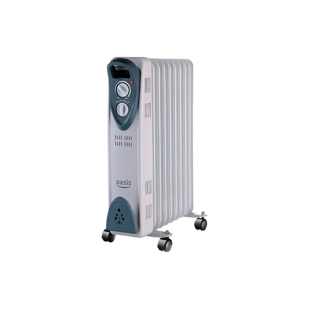 Электрообогреватель масляный Оазис "UT-10 1000W", 1000 Вт