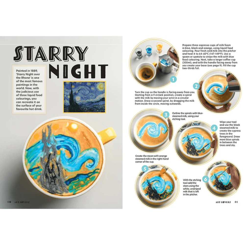 Книга на английском языке, "Coffee Art Masterclass", Dhan Tamang - 4