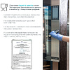 Перчатки латексные HQ Profiline, р-р L, с х/б покрытием, зеленый - 11