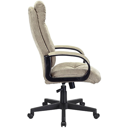 Кресло для руководителя Бюрократ CH-824 песочный Light-21, ткань, пластик - 3