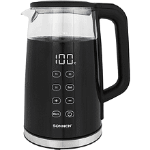 Электрочайник Sonnen "KT-8717", черный