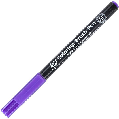 Маркер акварельный "Koi Color Brush", светло-пурпурный