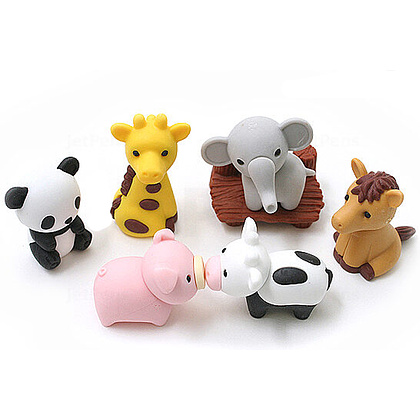 Ластик "IWAKO Zoo", 1 шт