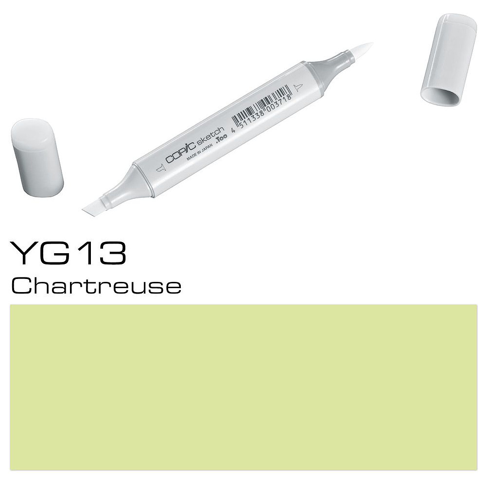 Маркер перманентный "Copic Sketch", YG-13 картезианский