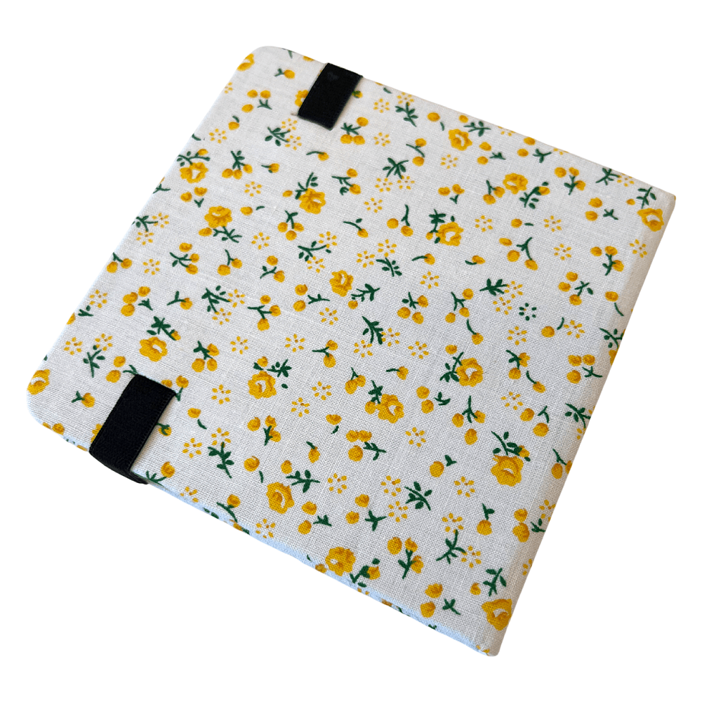 Cкетчбук для акварели "Potentate", горячий пресс, 12х12 см, 300 г/м2, 24 листа, флора - 3