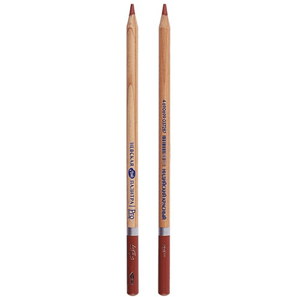 Карандаш акварельный "Белые ночи", 301 индийский красный