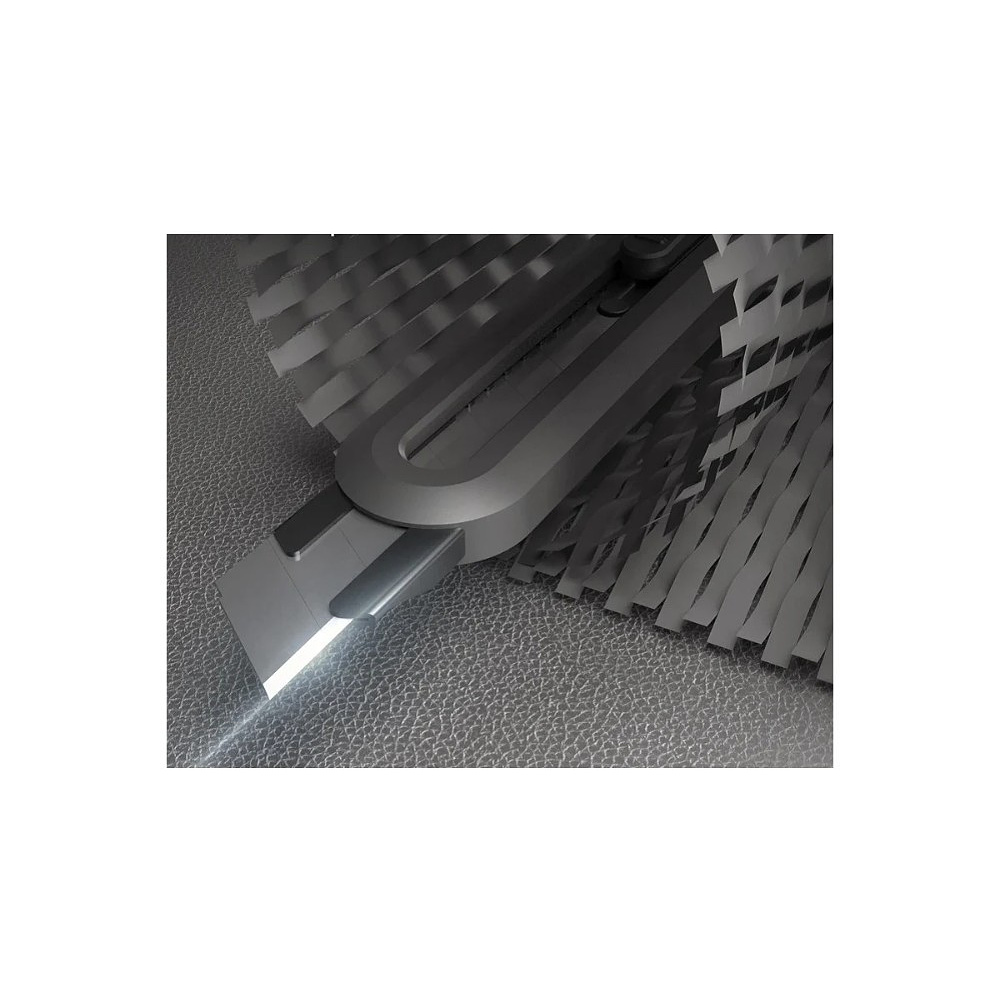 Нож строительный Deli HS EHT4018, 18 мм, Soft Touch, черный - 13