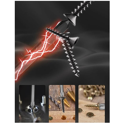 Отвертка Deli HS EHT1203, PH0х75 мм, Soft Touch, черный - 4