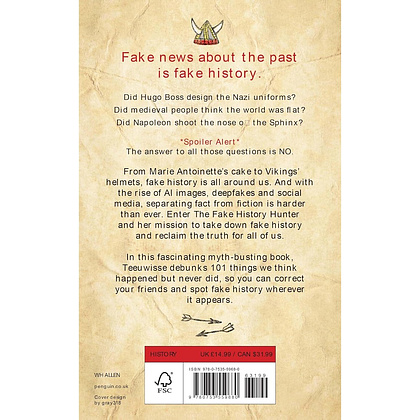 Книга на английском языке "Fake History", Jo Hedwig Teeuwisse - 2