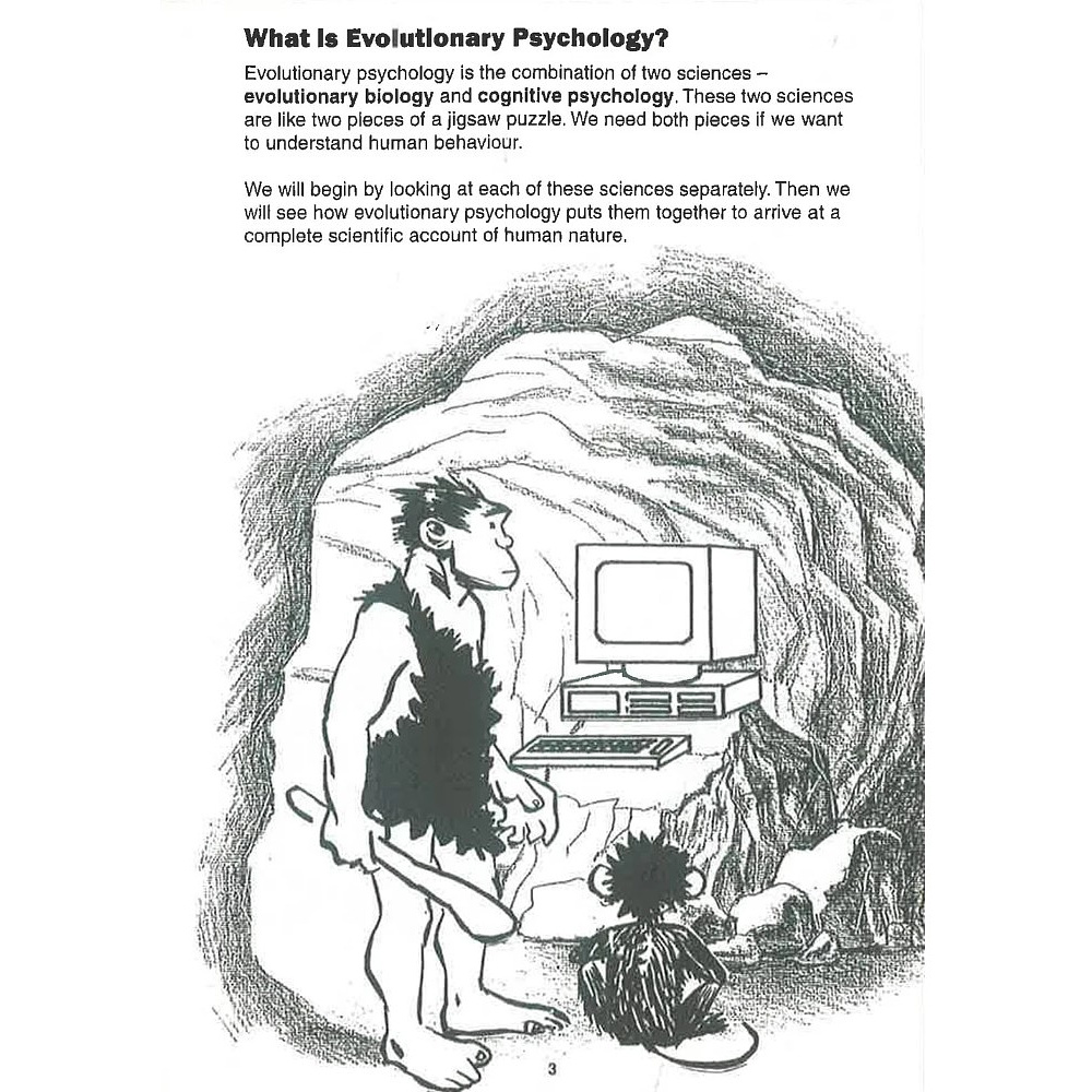 Книга на английском языке "Introducing evolutionary psychology: A Graphic Guide", Dylan Evans, Oscar Zarate - 4