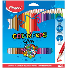 Цветные карандаши Maped "Color Peps", 24 цвета