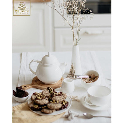 Сахарница-ваза Wilmax "WL-995000/А", фарфор 8,5х9 см, белый - 3